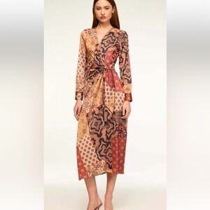 Misa Los Angeles Wrap Dress